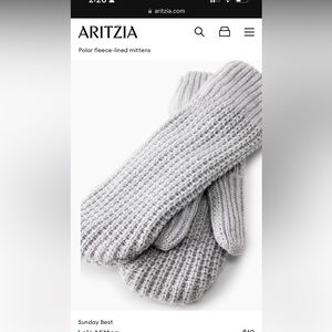 Brand new, never worn Sunday Best Lolo Mittens. Heather Gray. NWOT